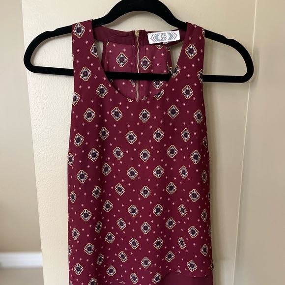 Tank Top Blouse - Picture 2 of 3